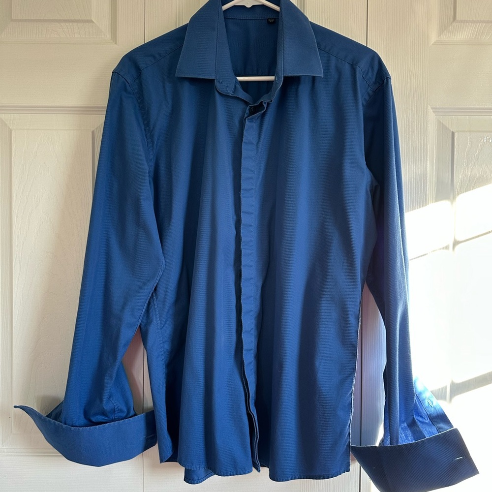 Men's Dark Blue Shirt